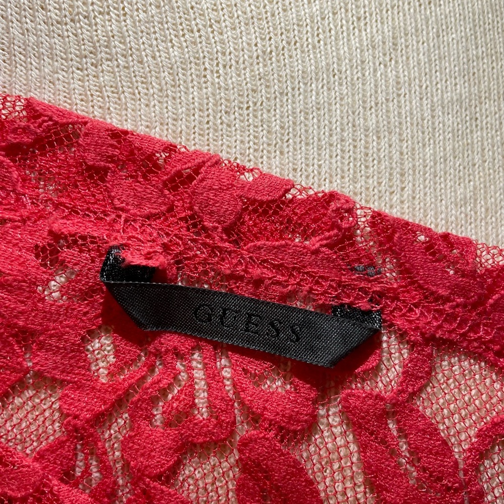 Guess lace top / shirt.